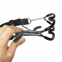 LATEX MOUTHGUARD AND LEATHER STRAP