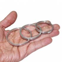 SET OF ALUMINUM COCK RINGS