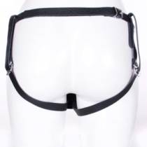 HARNAIS POUR GODE CUIR NOIR