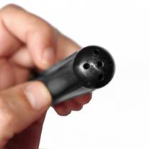 BLACK PLASTIC SHOWER NOZZLE