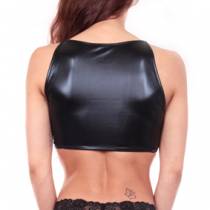 TOP CORTO WETLOOK + VELO