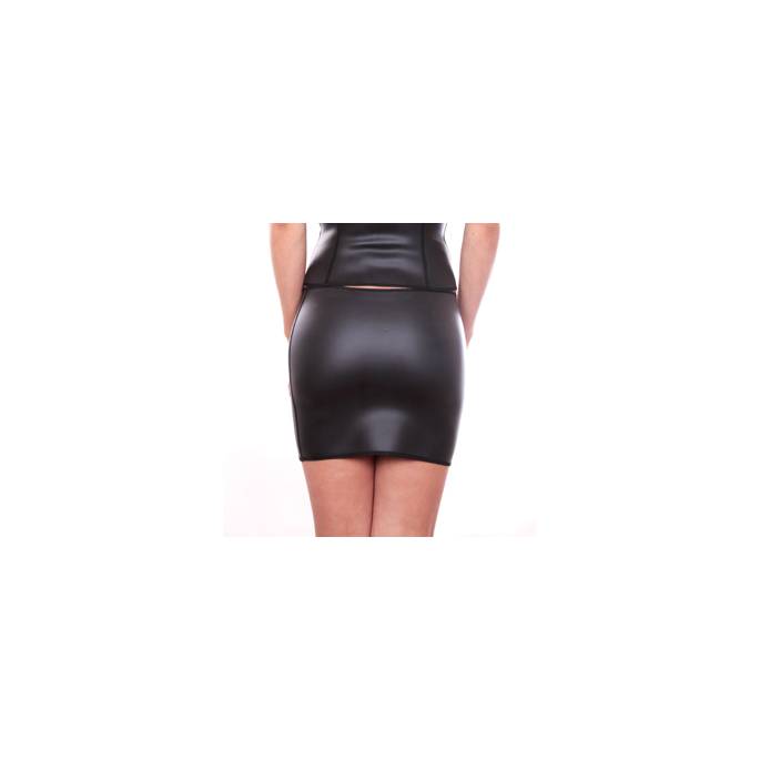 NEOPRENE MINI SKIRT