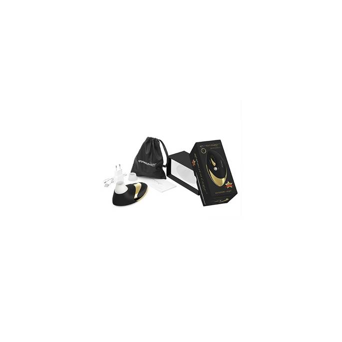 WOMANIZER 500 PRO BLACK AND 18 CARAT GOLD