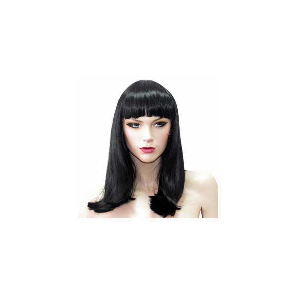 PERÜCKE CHINA DOLL LANG BRAUN