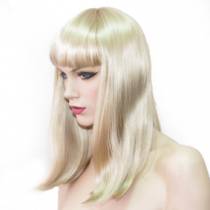 PERÜCKE CHINA DOLL LANG BLOND