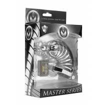 CHASTITY CAGE 6 RINGS + URETHRAL ROD