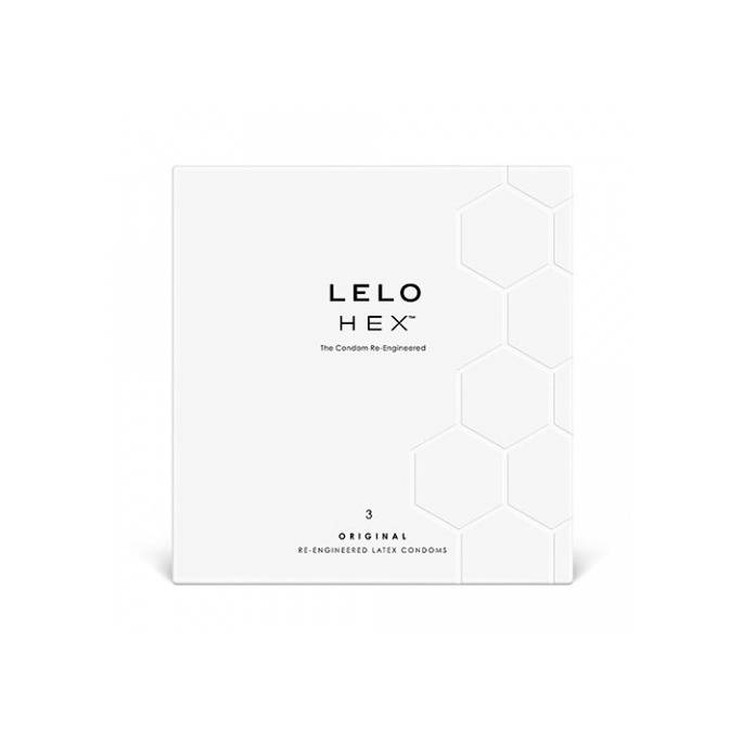 KONDOME LELO HEX (X3)