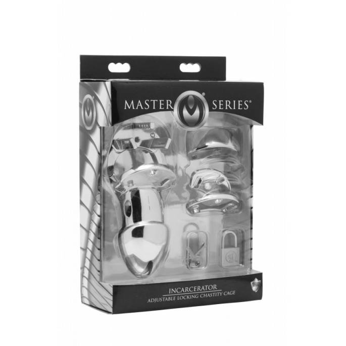 CAGE CHASTETE A REGLAGE MENOTTE