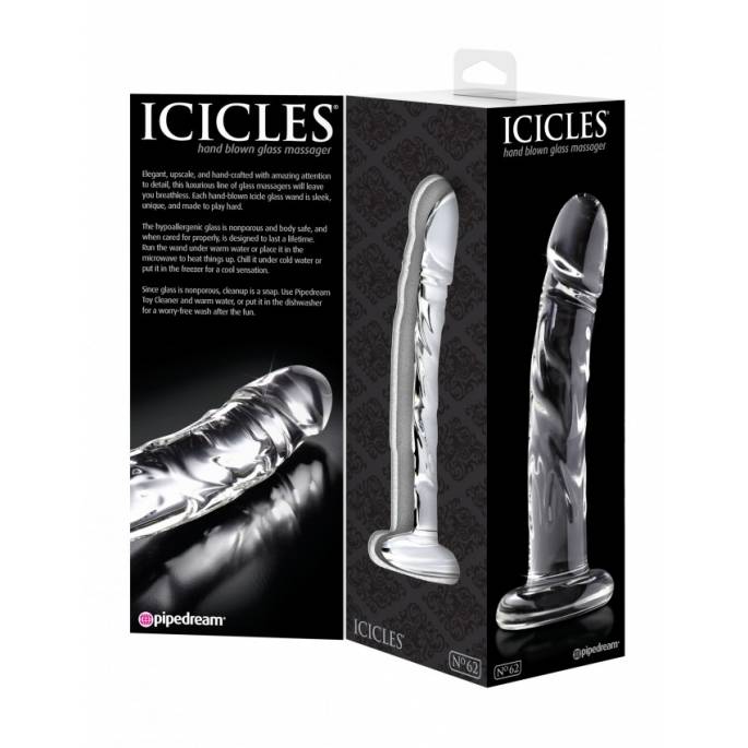 GODE EN VERRE ICICLES
