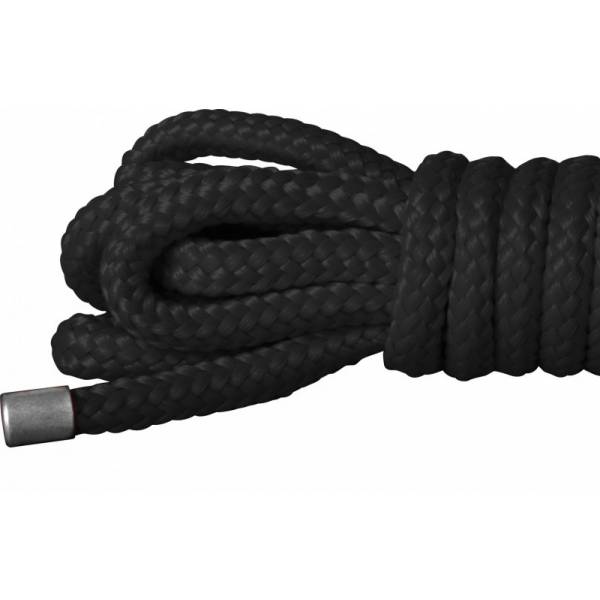 BONDAGE-SCHNUR SCHWARZ NYLON 10M (8mm)