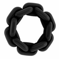 COCKRING CHAINE SILICONE LARGE
