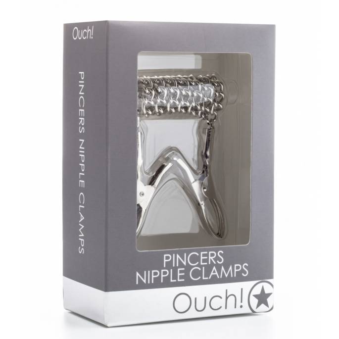 PINCE A TETONS + CHAINE METAL