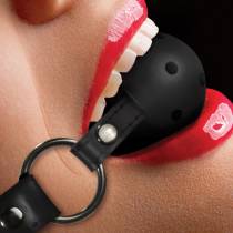 BLACK BALL GAITER WITH HOLES