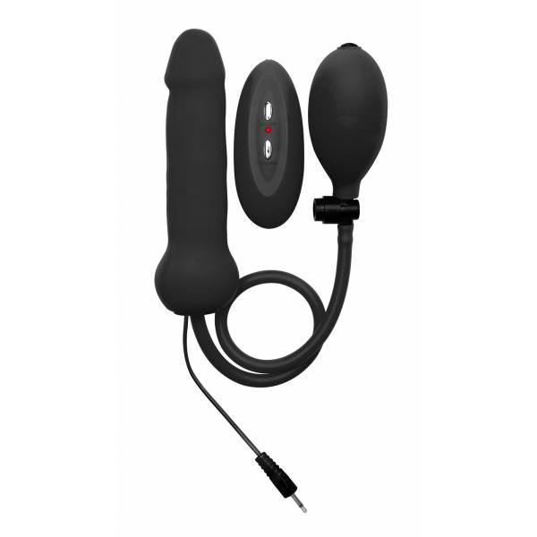 INFLATABLE SILICONE DILDO