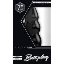BUTTPLUG MODELLO 6 NERO XLARGE