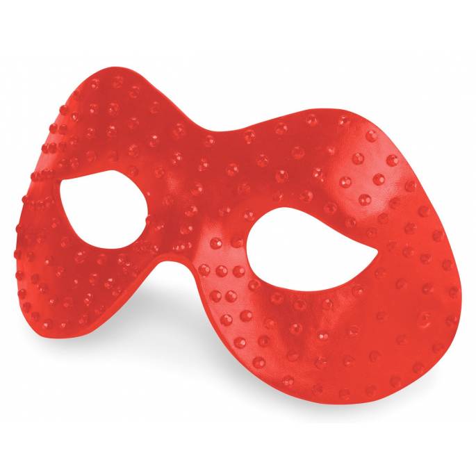MASQUE ROUGE STRASS