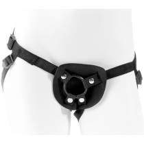 DILDO GÜRTEL HARNESS BEGINNERS STOFF SCHWARZ