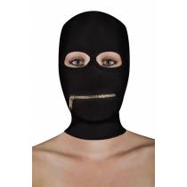 BLACK BALACLAVA ZIP MOUTH