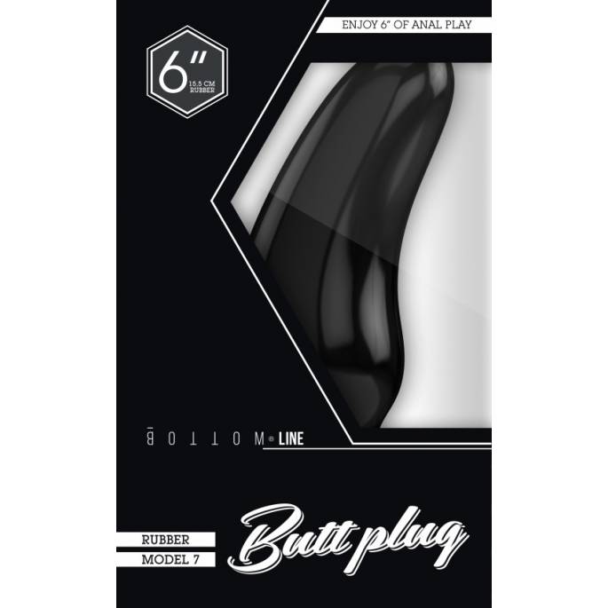BUTTPLUG MODEL 7 BLACK LARGE