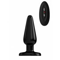 BUTTPLUG VIBRANT MODEL 1 BLACK MEDIUM