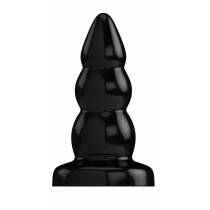 BUTTPLUG MODELLO 6 NERO MEDIO