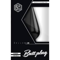BUTTPLUG MODEL 2 NEGRO MEDIANO