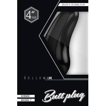 BUTTPLUG MODEL 7 NEGRO PEQUEÑO