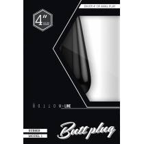 BUTTPLUG MODEL 1 NEGRO PEQUEÑO