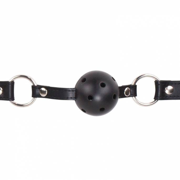 BLACK BALL GAITER WITH HOLES