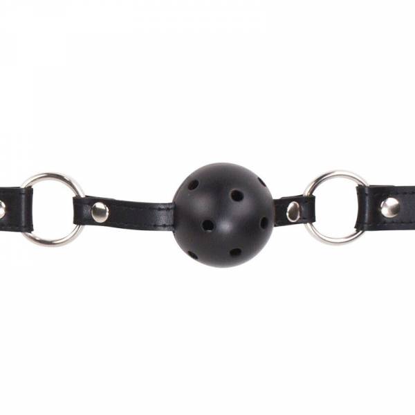 BLACK BALL GAITER WITH HOLES