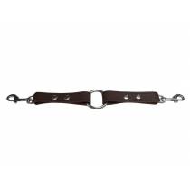 LEATHER STRAP + DOUBLE CARABINERS