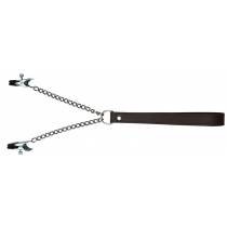 LEASH + ADJUSTABLE BREAST CLAMPS