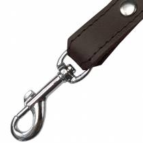 CORREA DE CUERO MARRÓN CORREA CRUZADA