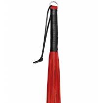 MARTINET ROUGE CUIR DOUX 60CM