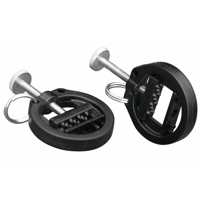 ALICATES REDONDOS DE PLÁSTICO Y TORNILLO DE BANCO