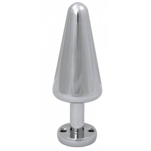 BUTTPLUG ALUMINIUM 15cm - 6cm