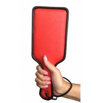 PADDLE LARGE ROUGE/NOIR + FACE SCRATCH