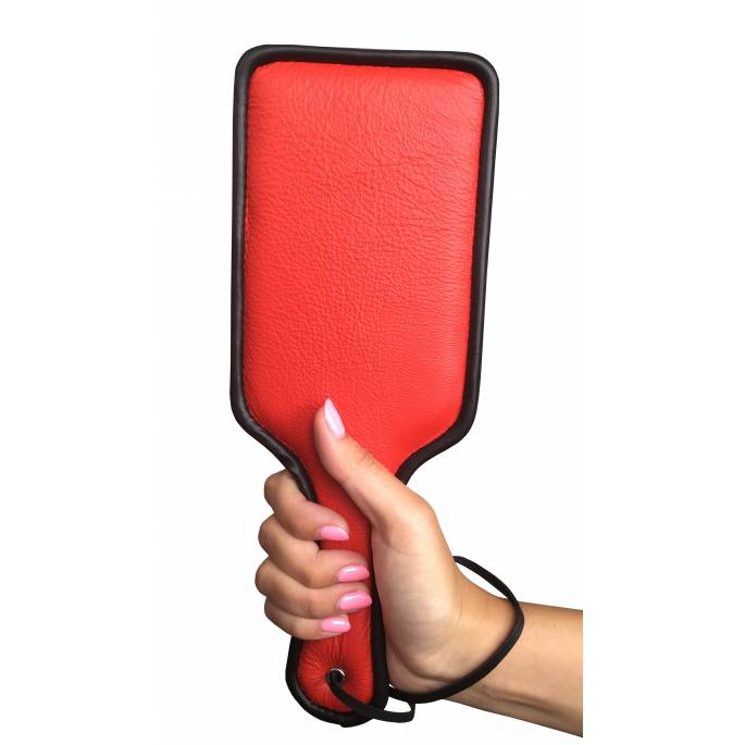 PADDLE LARGE ROUGE/NOIR + FACE SCRATCH