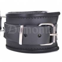 MENOTTES CUIR + DOUBLE MOUSQUETON