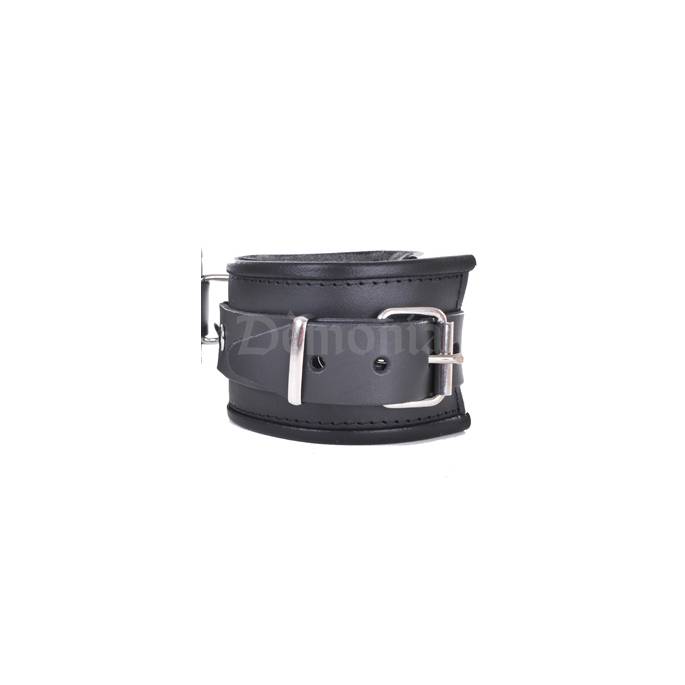 MENOTTES CUIR + DOUBLE MOUSQUETON