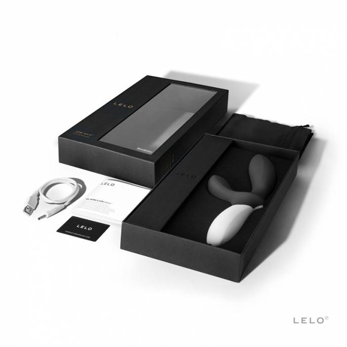 PROSTATA-VIBRO LELO LOKI WAVE OBSIDIAN