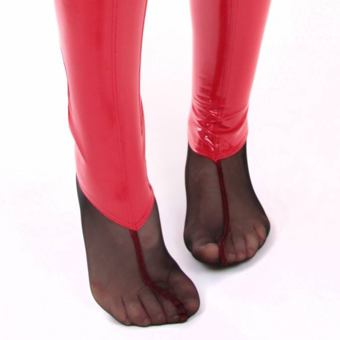 SICILIA STRÜMPFE VINYL ROT