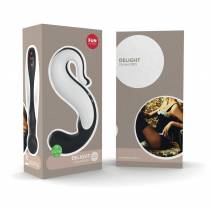 CURVED VIBRO DELIGHT WHITE/BLACK