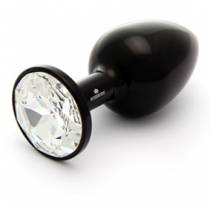 ROSEBUD MEDIUM ALU NOIR-DIAMANT