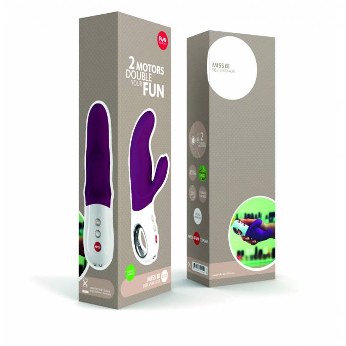 MISS BI VIOLET/WHITE