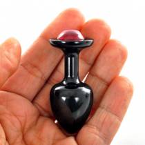 ROSEBUD SMALL ALU NOIR-ROUGE