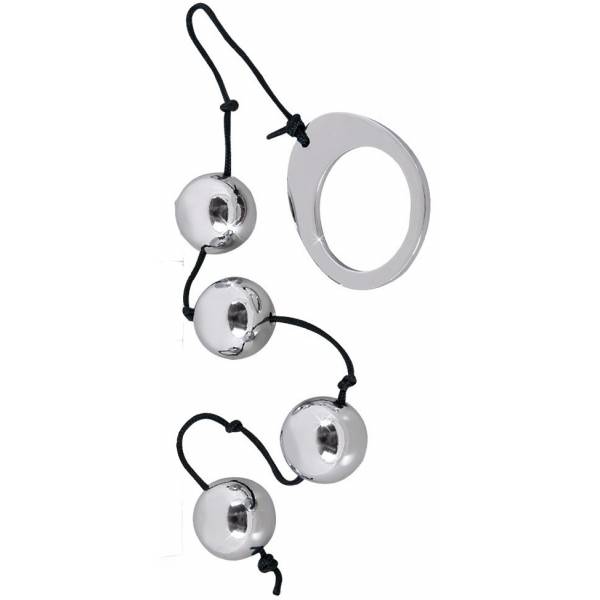 GEISHA BALLS METAL RINGS