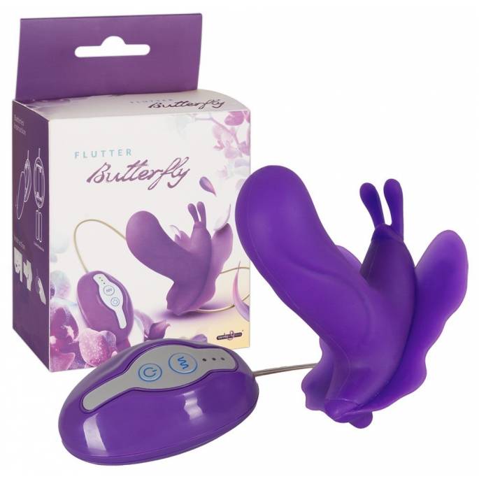 BUTTERFLY VIBRATOR + WIRE REMOTE CONTROL