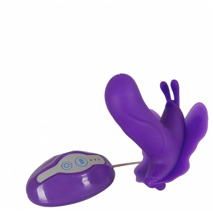 BUTTERFLY VIBRATOR + WIRE REMOTE CONTROL