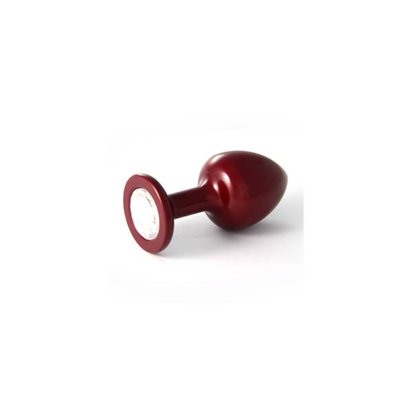 ROSEBUD SMALL ALU ROUGE-DIAMANT